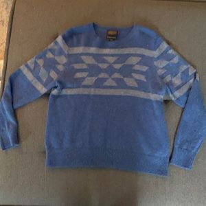 Pendleton Washable Wool Long Sleeve  Sweater